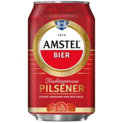 Amstel Pilsener Bier Blik 33 cl