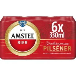 Amstel Pilsener Bier Blik 33 cl