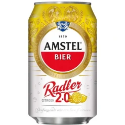 Amstel Radler Citroen Bier Blik 33 cl