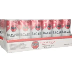 Bacardi & Cola tray 24 x 25 cl