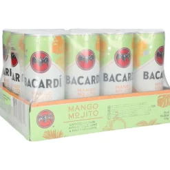 Bacardi Mojito Mango tray 12 x 25 cl