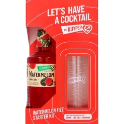 De Kuyper Watermelon met glas 50 cl