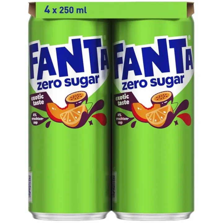Fanta Exotic Zero 25 cl