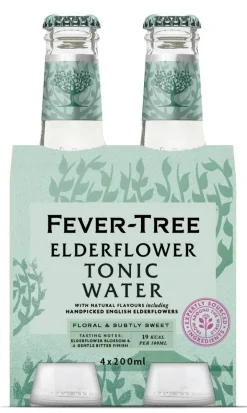 Fever-Tree Elderflower Tonic 4x 20 cl
