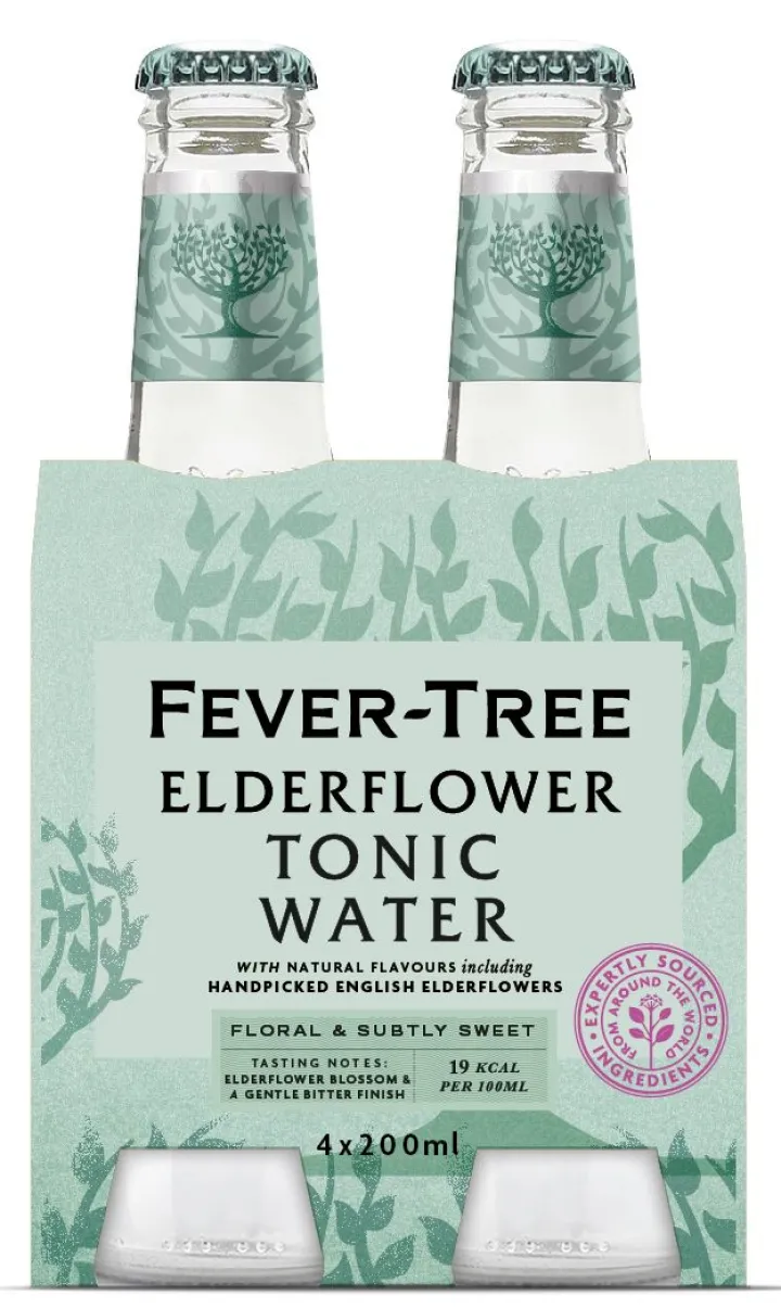 Fever-Tree Elderflower Tonic 4x 20 cl