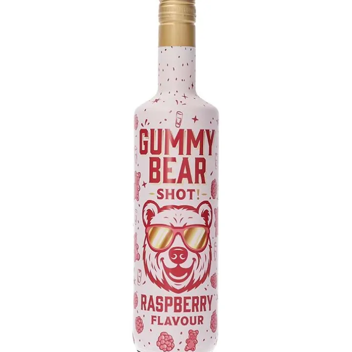 Gummy Bear Shot Raspberry 70 cl