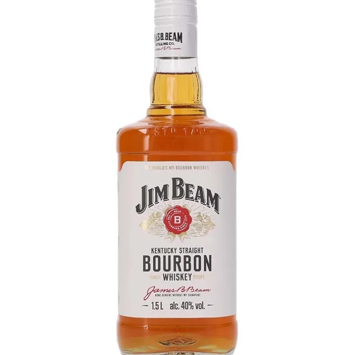 Jim Beam White Kentucky Straight Bourbon Whiskey 150 cl