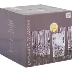 Kristallen drinkglazen set 26 cl