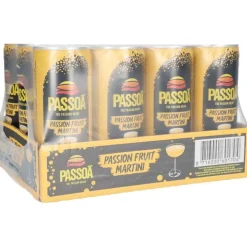 Passoa Passion Fruit Martini tray 12 x 25 cl