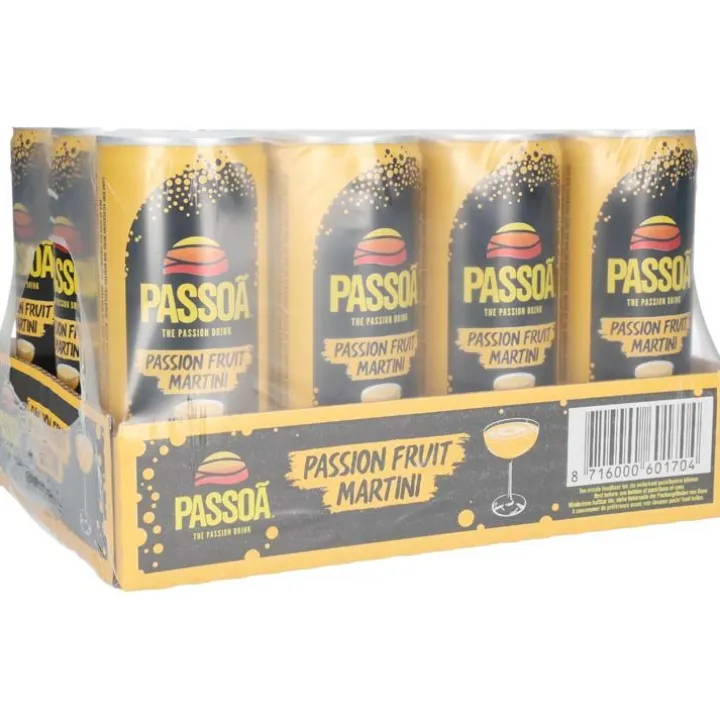Passoa Passion Fruit Martini tray 12 x 25 cl
