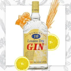 Quality 10 London Dry Gin 70 cl