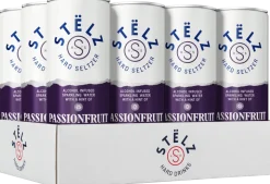 Stëlz Hard Seltzer Passionfruit tray 12 x 25 cl