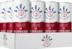 Stëlz Hard Seltzer Raspberry tray 12 x 25 cl