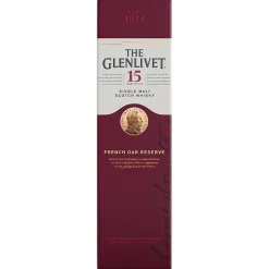 The Glenlivet Single Malt 15 Years Whisky 70 cl